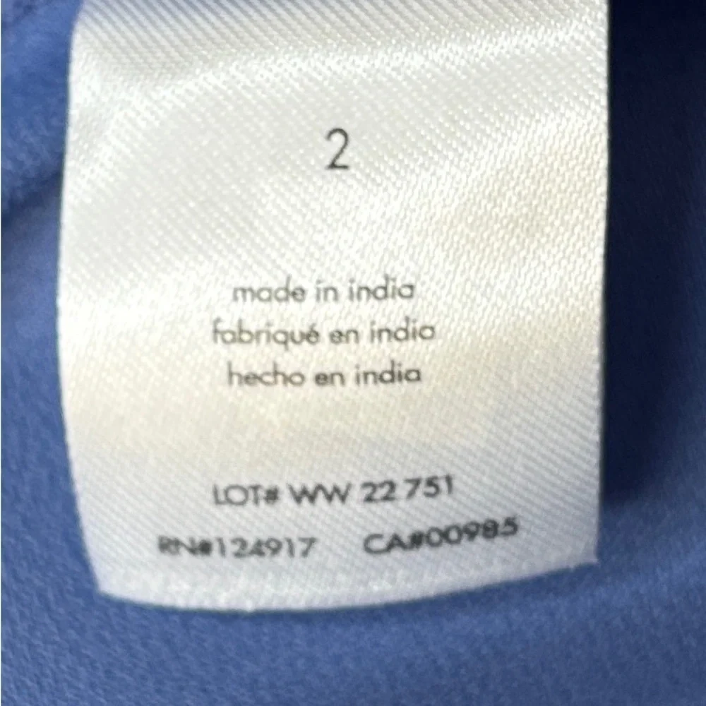 WeWoreWhat Women's Cowl Midi Dress Slate Blue Size 2 NWT